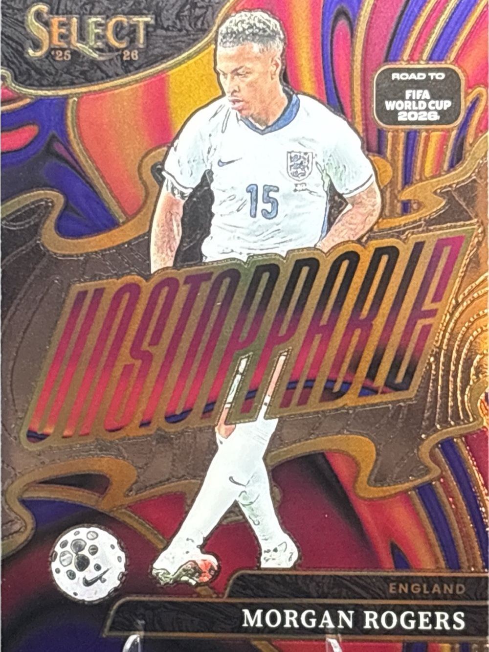 Panini Select Unstoppable Morgan Rogers Soccer Card